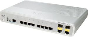 Switch Cisco Catalyst 3560C Switch 8 GE, 2 x Dual Uplink, IP Base (WS-C3560CG-8TC-S) 1