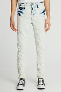 Sublevel Spodnie jeansowe męskie z przeszyciami Sublevel 34/30 1