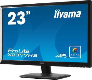 Monitor iiyama X2377HS (następca X2377HDS) 23"/IPS/FHD/4ms/5mln:1ACR/HDCP/HDMI/DVI/X-RES (30 dni bezpłatnej gwarancji na badpixele) 3