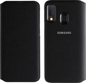 Samsung Etui Wallet Cover do Samsung Galaxy A20e czarne (EF-WA202PBEGWW) 1