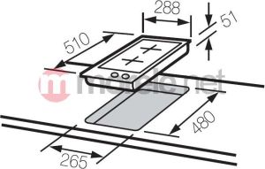 Płyta grzewcza Mastercook GCF32SI 2