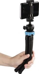 Selfie stick Hama Mini statyw 3w1 Flexpro Niebieski 5