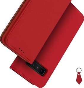 Dux Ducis Wish skórzane etui pokrowiec ze skóry naturalnej Samsung Galaxy S10 czarny uniwersalny 6