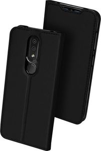 Dux Ducis Skin Pro etui pokrowiec z klapką Nokia 4.2 czarny uniwersalny 2