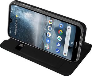 Dux Ducis Skin Pro etui pokrowiec z klapką Nokia 4.2 czarny uniwersalny 5