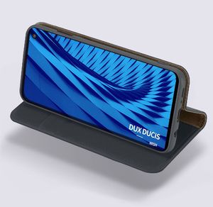 Dux Ducis Wish skórzane etui pokrowiec ze skóry naturalnej Samsung Galaxy S10e czarny uniwersalny 12