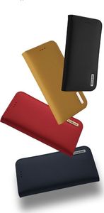 Dux Ducis Wish skórzane etui pokrowiec ze skóry naturalnej Samsung Galaxy S10e czarny uniwersalny 14