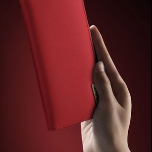 Dux Ducis Wish skórzane etui pokrowiec ze skóry naturalnej Samsung Galaxy S10e czarny uniwersalny 5