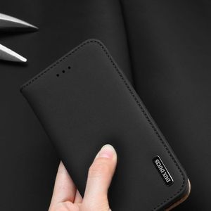 Dux Ducis Wish skórzane etui pokrowiec ze skóry naturalnej Samsung Galaxy S10e czarny uniwersalny 7