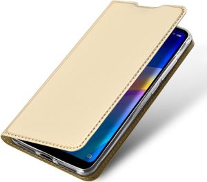 Dux Ducis Skin Pro etui pokrowiec z klapką Xiaomi Redmi 7 złoty uniwersalny 4