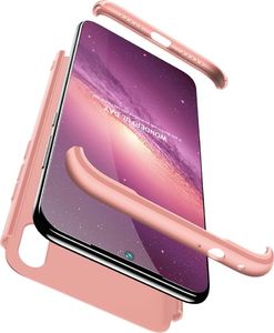 GKK 360 Protection Case etui na całą obudowę przód + tył Xiaomi Redmi Note 7 różowy uniwersalny 2
