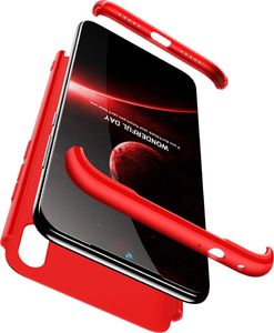 GKK 360 Protection Case etui na całą obudowę przód + tył Xiaomi Redmi Note 7 czerwony uniwersalny 2