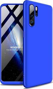 GKK 360 Protection Case etui na całą obudowę przód + tył Huawei P30 Pro czarno-niebieski uniwersalny 4