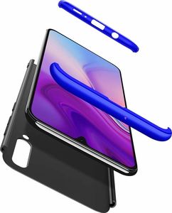 GKK 360 Protection Case etui na całą obudowę przód + tył Samsung Galaxy A50 czarno-niebieski uniwersalny 6