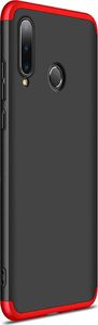 GKK 360 Protection Case etui na całą obudowę przód + tył Huawei P30 Lite czarno-czerwony uniwersalny 2