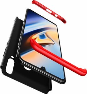 GKK 360 Protection Case etui na całą obudowę przód + tył Huawei P30 Lite czarno-czerwony uniwersalny 3