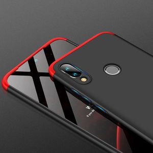 GKK 360 Protection Case etui na całą obudowę przód + tył Xiaomi Redmi 7 czarno-czerwony uniwersalny 6