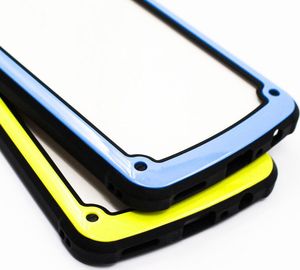 Hurtel Solid Frame etui wytrzymały pokrowiec z żelową ramką Huawei Y7 2019 / Y7 Prime 2019 żółty uniwersalny 2