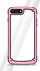 Hurtel Solid Frame etui wytrzymały pokrowiec z żelową ramką Samsung Galaxy S9 G960 różowy uniwersalny 1