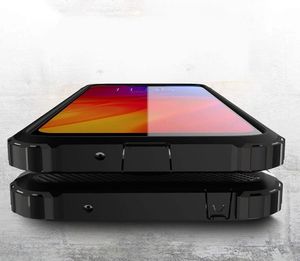 Hurtel Hybrid Armor pancerne hybrydowe etui pokrowiec Motorola Moto G7 Power srebrny uniwersalny 4