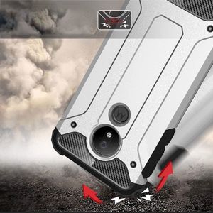 Hurtel Hybrid Armor pancerne hybrydowe etui pokrowiec Motorola Moto G7 Power czarny uniwersalny 2