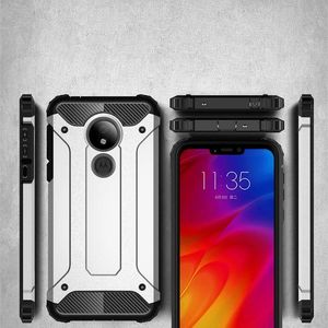 Hurtel Hybrid Armor pancerne hybrydowe etui pokrowiec Motorola Moto G7 Power czarny uniwersalny 5
