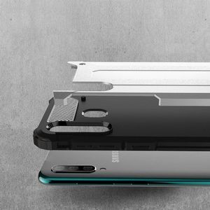 Hurtel Hybrid Armor pancerne hybrydowe etui pokrowiec Samsung Galaxy A50 niebieski uniwersalny 2