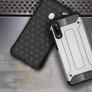 Hurtel Hybrid Armor pancerne hybrydowe etui pokrowiec Samsung Galaxy A50 niebieski uniwersalny 3