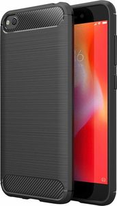 Hurtel Carbon Case elastyczne etui pokrowiec Xiaomi Redmi Go czarny uniwersalny 2