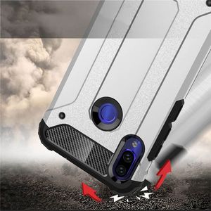 Hurtel Hybrid Armor pancerne hybrydowe etui pokrowiec Xiaomi Redmi Note 7 niebieski uniwersalny 4