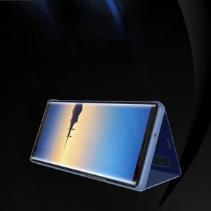 Hurtel Clear View Case futerał etui z klapką Samsung Galaxy A50 złoty uniwersalny 2
