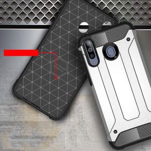 Hurtel Hybrid Armor pancerne hybrydowe etui pokrowiec Samsung Galaxy M30 niebieski uniwersalny 2