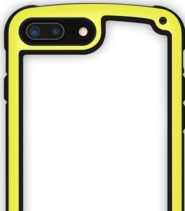 Hurtel Solid Frame etui wytrzymały pokrowiec z żelową ramką iPhone 8 Plus / 7 Plus złoty uniwersalny 3