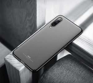 MSVII MSVII Simple ultracienkie etui pokrowiec Xiaomi Mi 9 czarny uniwersalny 4
