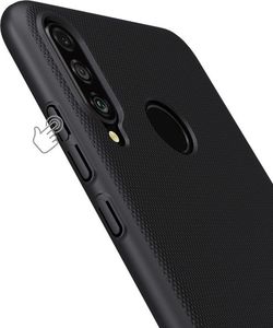 Nillkin Etui Super Frosted Shield + podstawka P30 Lite czarne 15