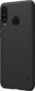 Nillkin Etui Super Frosted Shield + podstawka P30 Lite czarne 2