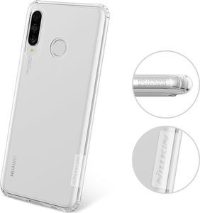 Nillkin Nature żelowe etui pokrowiec ultra slim Huawei P30 Lite przezroczysty uniwersalny 13