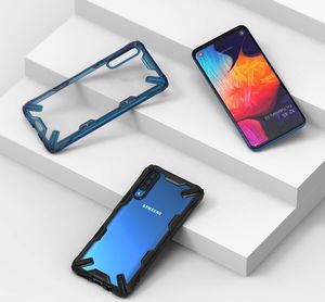 Ringke Etui Fusion X Galaxy A50 niebieskie (FUSG0022) 7