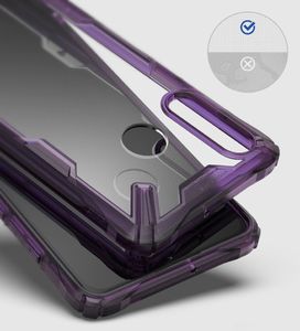 Ringke Ringke Fusion X etui pancerny pokrowiec z ramką Huawei P30 Lite czarny (FXHW0017) uniwersalny 5