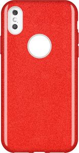Wozinsky Glitter Case błyszczące etui pokrowiec z brokatem Samsung Galaxy S10e czerwony uniwersalny 1