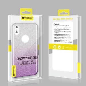 Wozinsky Wozinsky Glitter Case błyszczące etui pokrowiec z brokatem Huawei Y7 2019 / Y7 Prime 2019 fioletowy uniwersalny 10
