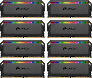 Pamięć Corsair Dominator Platinum RGB, DDR4, 64 GB, 3200MHz, CL16 (CMT64GX4M8C3200C16) 1