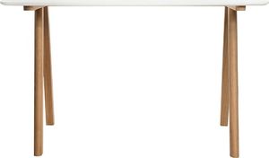 Biurko Simplet Tunn Białe 120 cm x 60 cm 2