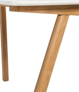 Biurko Simplet Tunn Białe 120 cm x 60 cm 3