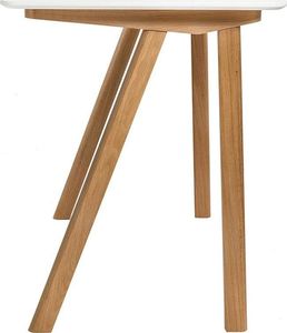 Biurko Simplet Tunn Białe 120 cm x 60 cm 4