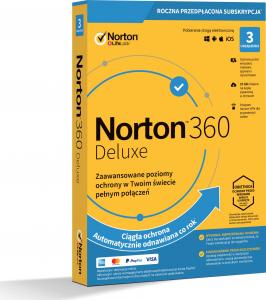 Norton Clipper 360 DELUXE 1 USER 3 DEVICE + 25 GB + VPN (21394636) 1