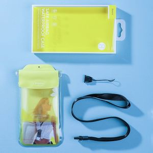 Baseus Safe Airbag Waterproof Case uniwersalny wodoodporny pokrowiec IPX8 etui 6.5'' żółty (ACFSD-C0Y) uniwersalny 21