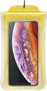 Baseus Safe Airbag Waterproof Case uniwersalny wodoodporny pokrowiec IPX8 etui 6.5'' żółty (ACFSD-C0Y) uniwersalny 3