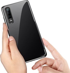 Baseus Baseus Shining Case żelowe etui pokrowiec na Huawei P30 czarny (ARHWP30-MD01) uniwersalny 2