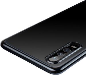 Baseus Baseus Shining Case żelowe etui pokrowiec na Huawei P30 czarny (ARHWP30-MD01) uniwersalny 3